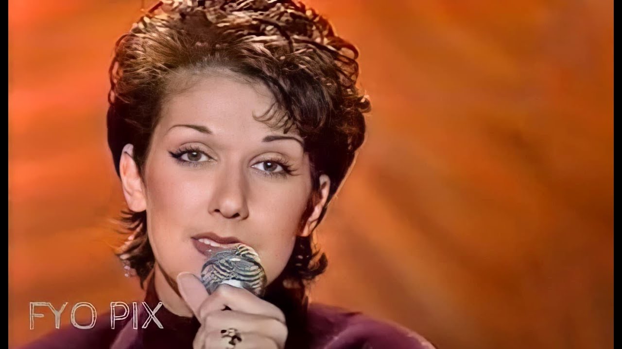 CELINE DION 🎤  L'amour Existe Encore 🖤 (Live à Dimanche Martin) 1994