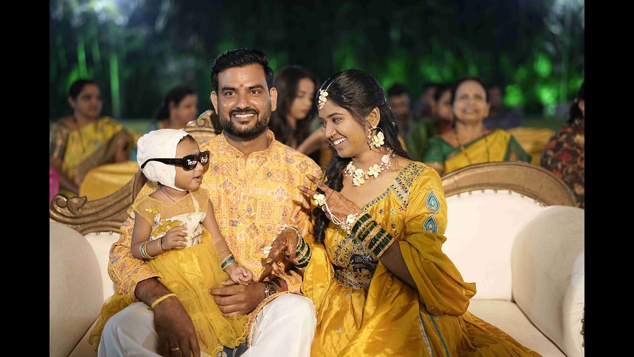HALDI LAWNS | Aditi and Shubham wedding