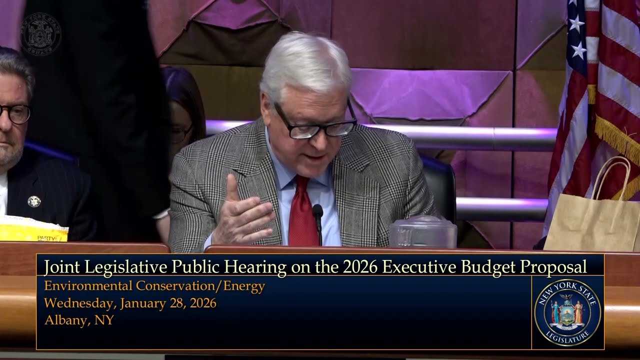 Senator O'Mara: Wouldn’t you agree that it would be more important to provide relief to ratepayers?