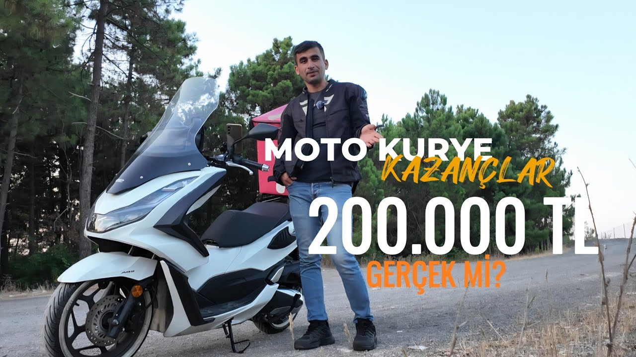Kurye de gerçekten kim nasıl para kazanıyor? Söylenenler doğru mu? 200 Bin gerçek mi?