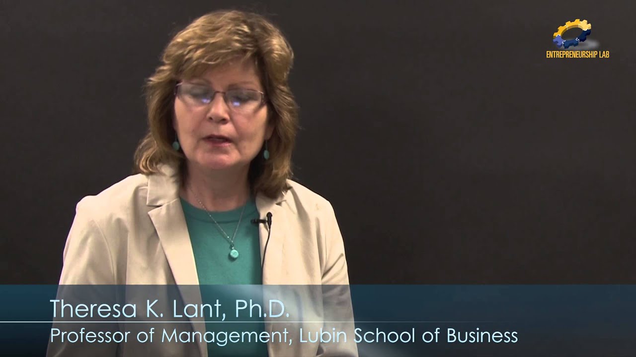 Entrepreneurial Cognition - Professor Theresa K. Lant