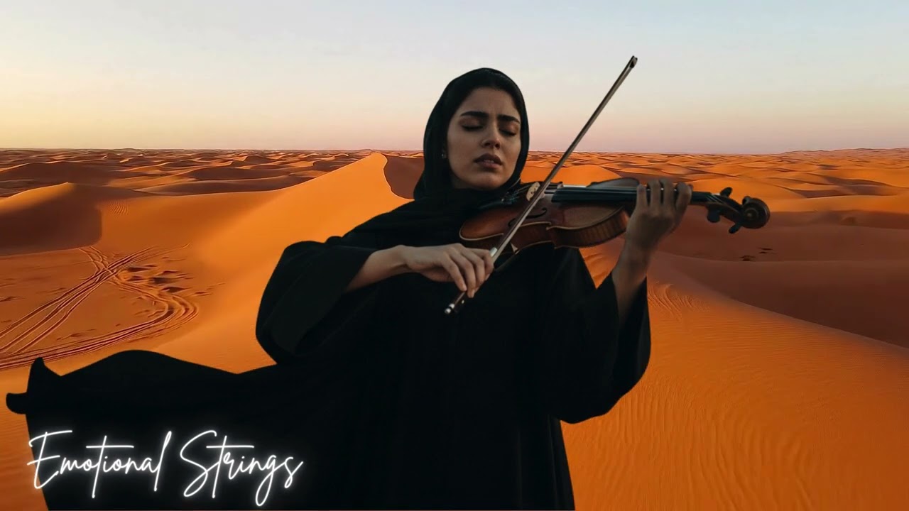 Lonely Violin Under Desert Skies | Emotional Soundscape