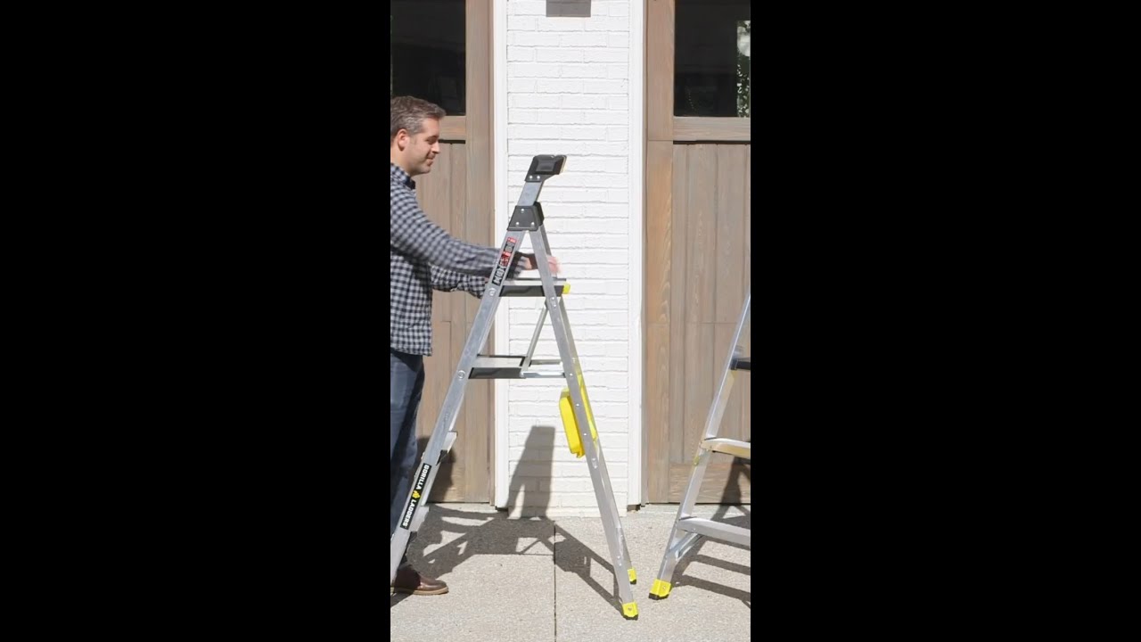 Gorilla 5.5 ft. Aluminum Dual Platform Heavy-Duty Ladder