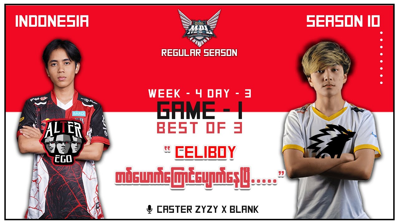 [Game - 1] ALTER EGO vs ONIC ESPORT MPL INDONESIA SEASON 10
