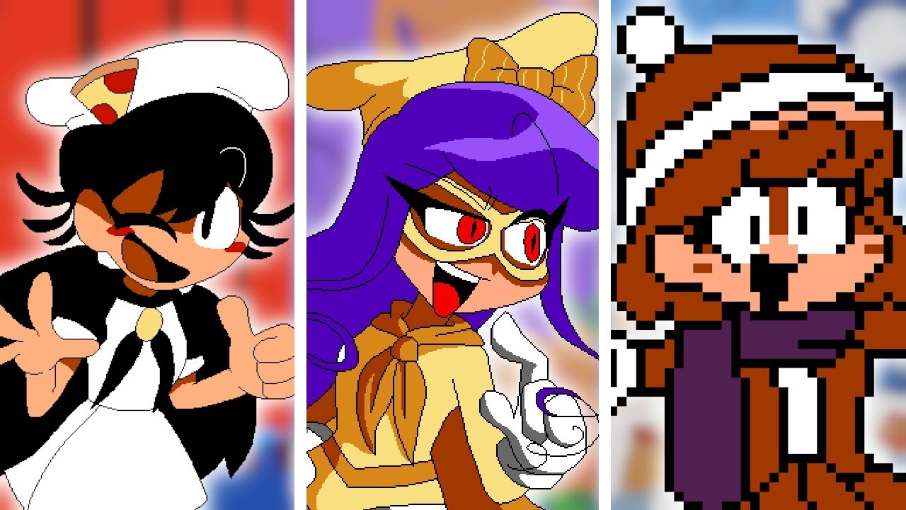 I just wanna play as Peppina, Gustava and The Noise Chan AGAIN! :D [Pizza Tower mods Gameplay]
