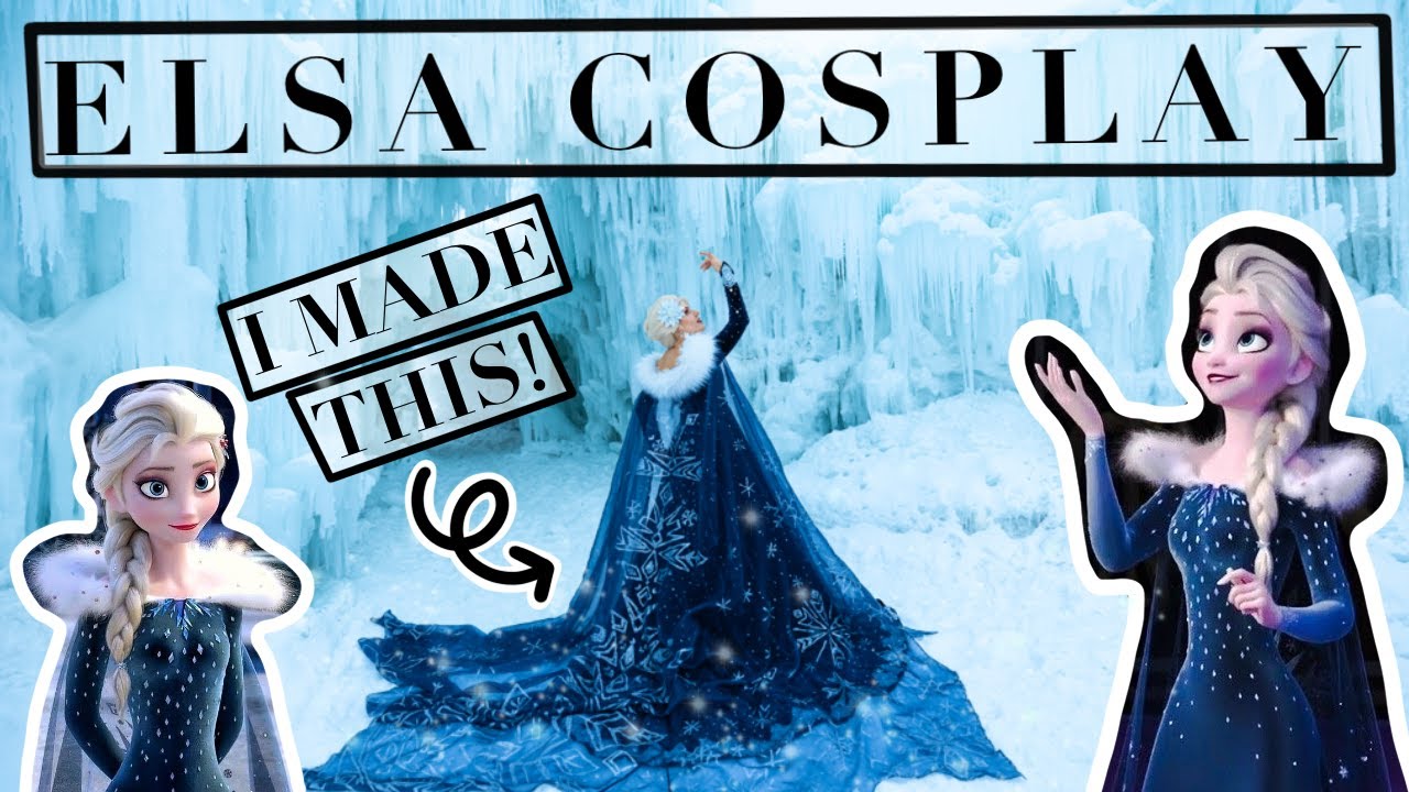 Making Elsa's Winter Cosplay! THE FULL SERIES REVEAL! *Ice Castle Vlog!*