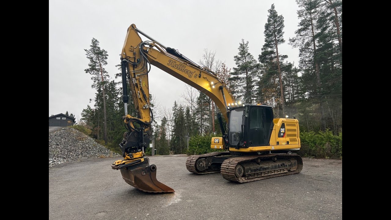 Köp - Grävmaskin CAT 323 Next Generation