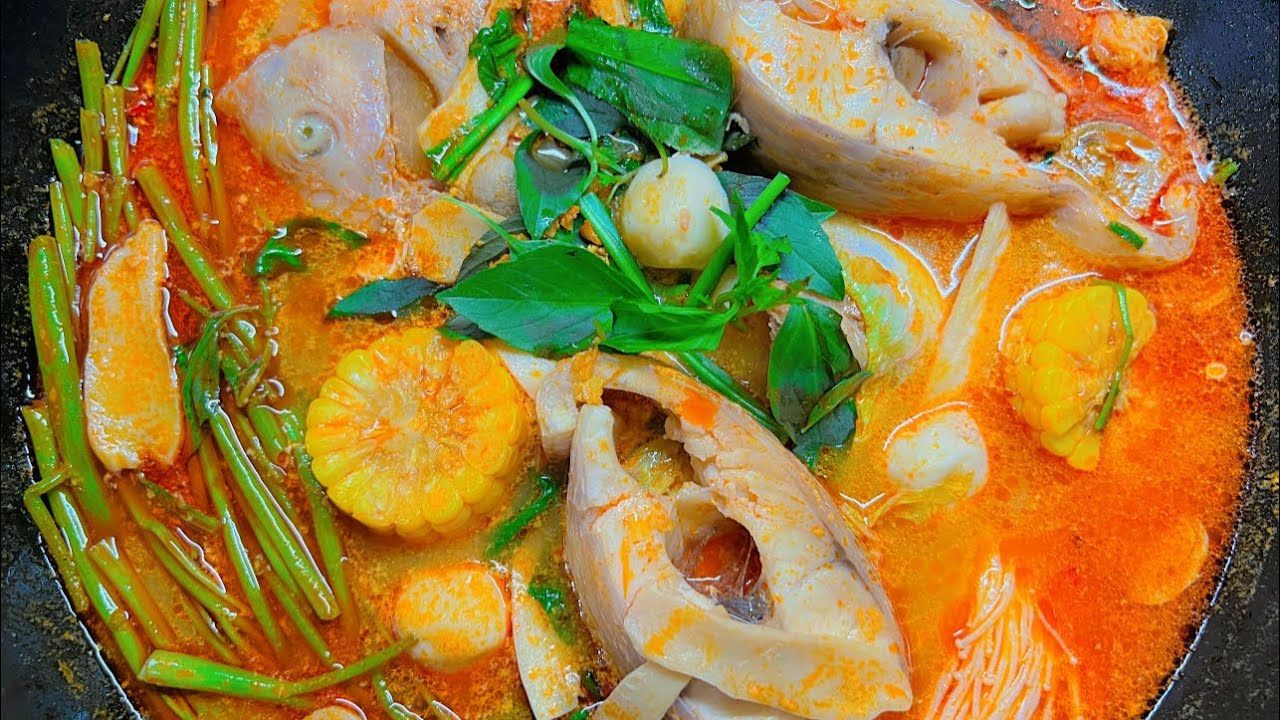 វិធីធ្វើស៊ុបត្រីក្រហមអោយមានរសជាតិឆ្ងាញ់ #food  #រៀនធ្វើម្ហូប