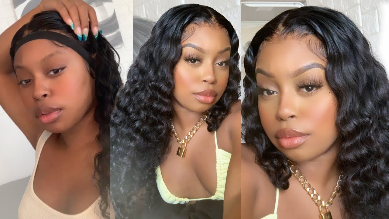MY NEW INSTALL METHOD!! 24 INCH DEEP WAVE WIG INSTALL FT. TINASHE HAIR