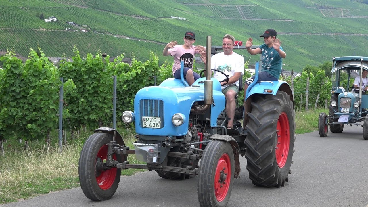 11. Oldtimer & Schleppertreffen in Piesport 27.07.2019 mit Traktorkorso