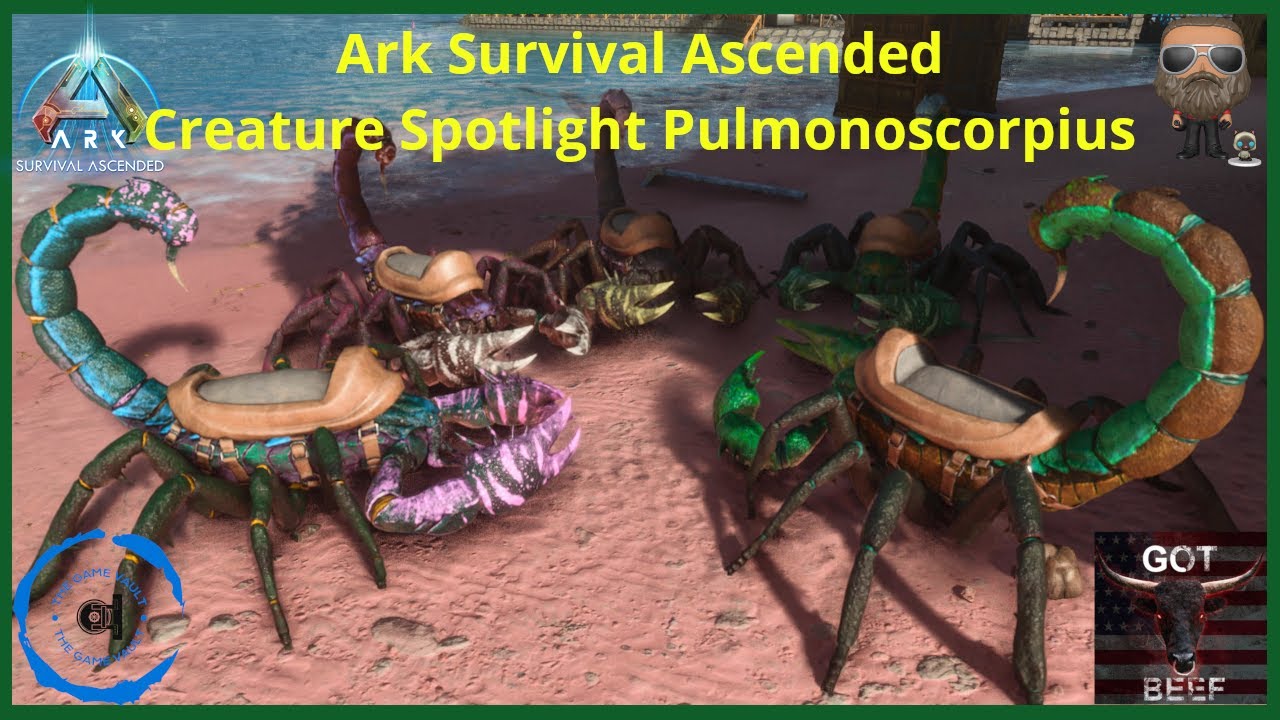 Ark Survival Ascended [PS5] Creature Spotlight Pulmonoscorpius