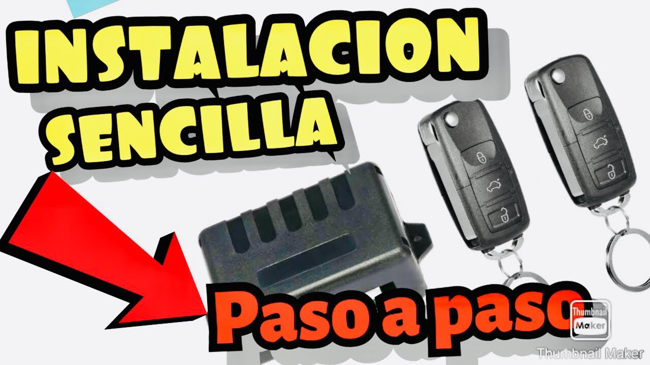 🔴 Como Instalar un CIERRE CENTRALIZADO UNIVERSAL en vehículo antiguo, FORD TRANSIT ‼️