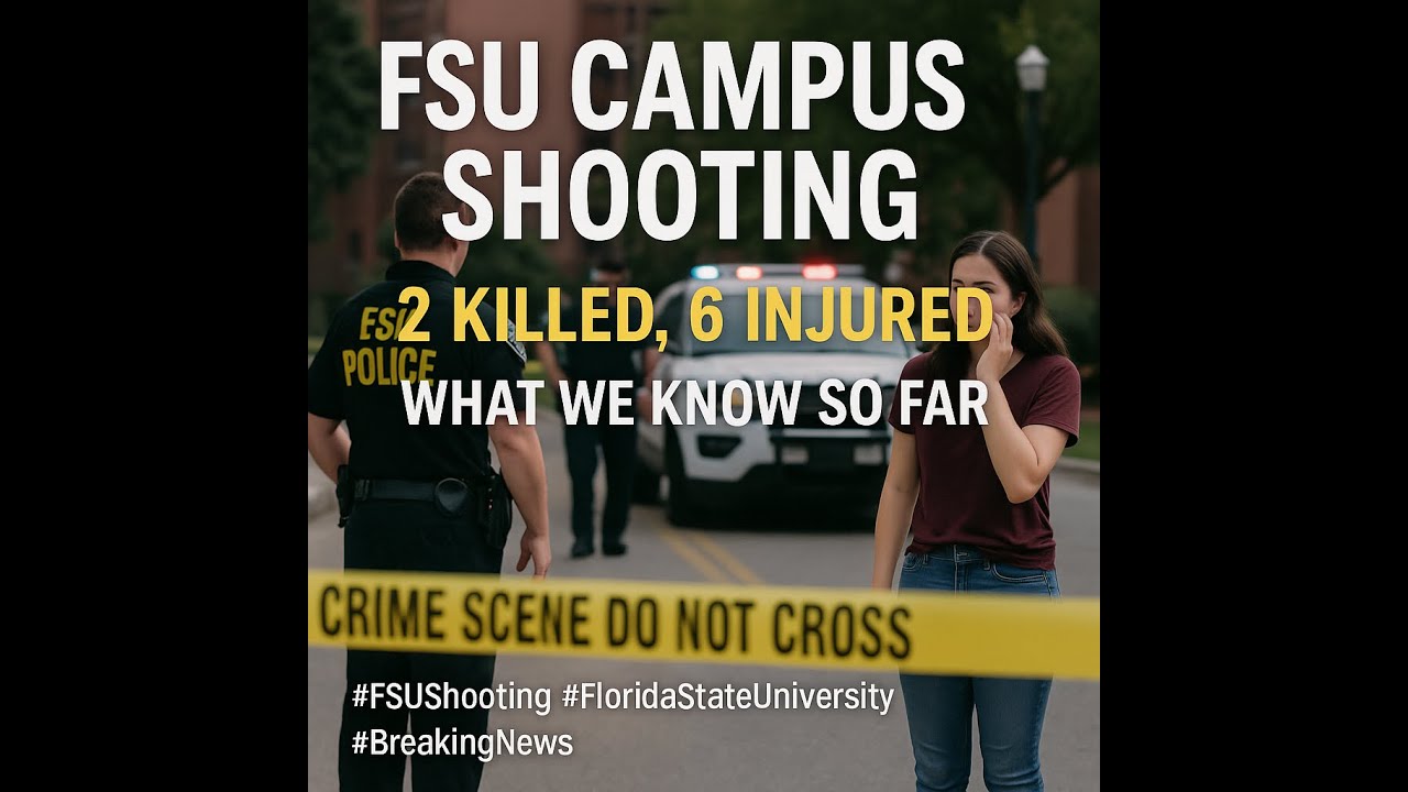 FSU Campus Shooting 2 Killed, 6 Injured - What We Know So Far