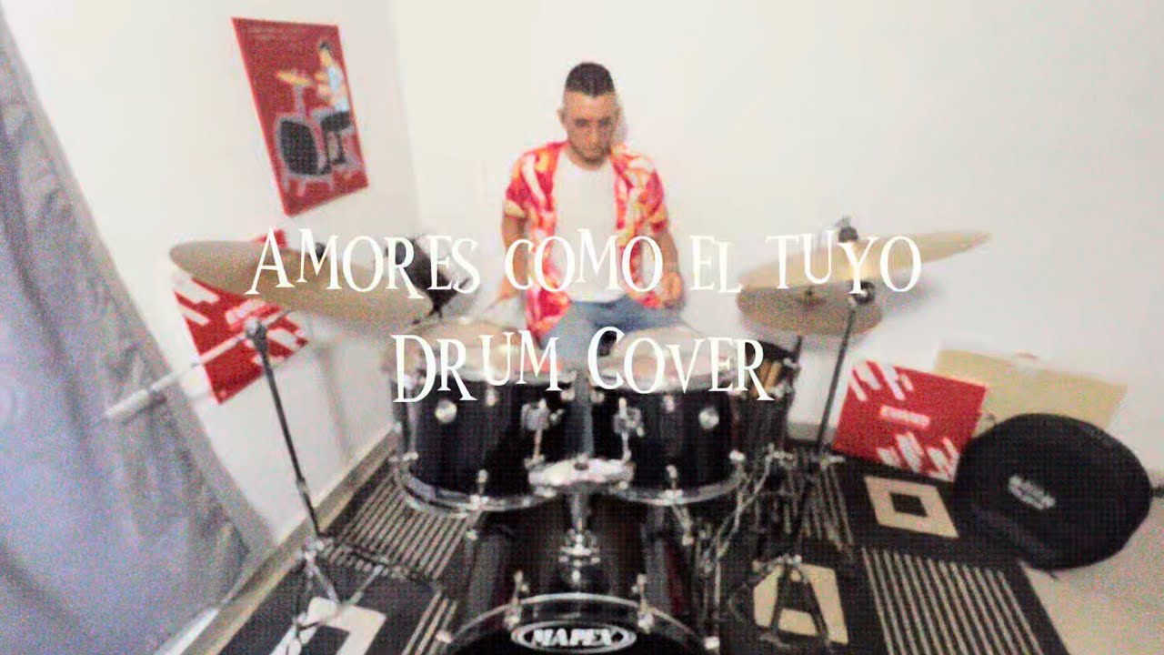 Funky - Amores como el tuyo | Oscar Carvajal Drum Cover