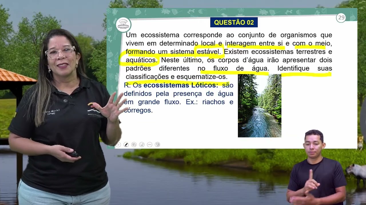 31.2 - REVISÃO E CORREÇÃO - ECOLOGIA II - BIOLOGIA - 3º ANO E.M - AULA 31.2/2026