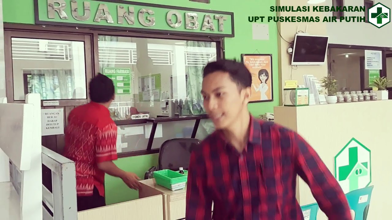 SIMULASI KEBAKARAN (CODE RED) UPT PUSKESMAS AIR PUTIH