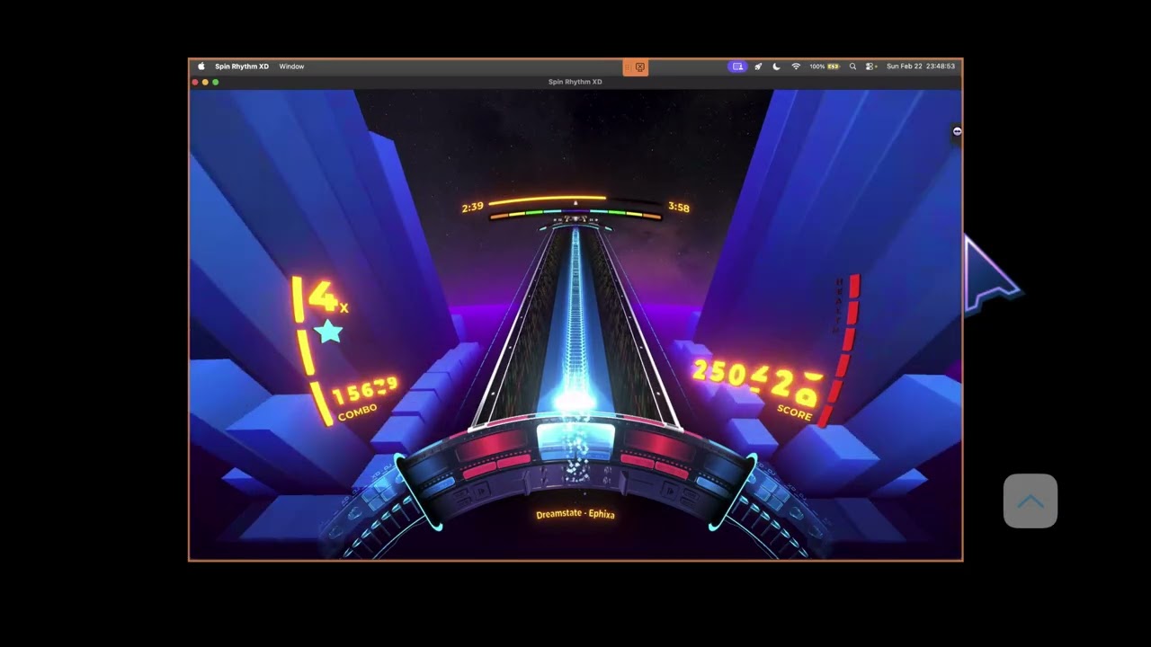 Spin Rhythm XD Ep. 1804: Ephixa - Dreamstate. 369K score. Level 1700.