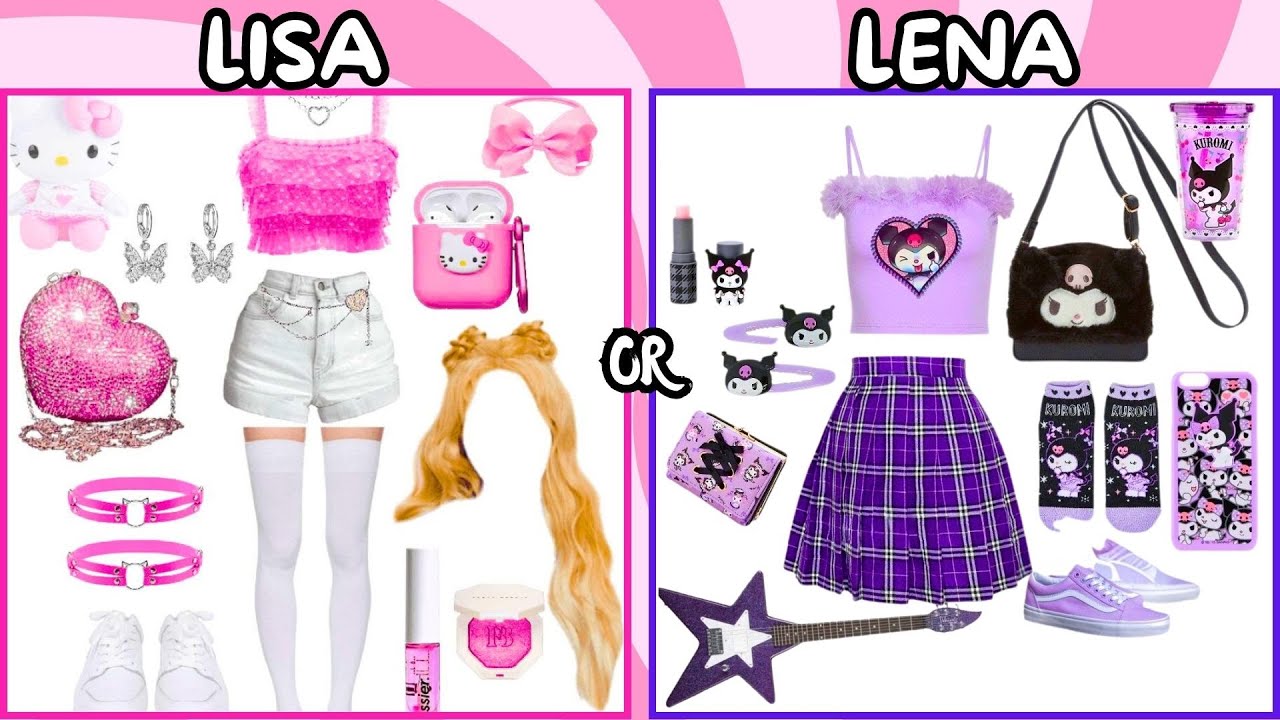 LISA or LENA 💖 Sanrio Edition | Choose Your Cute Favorite!