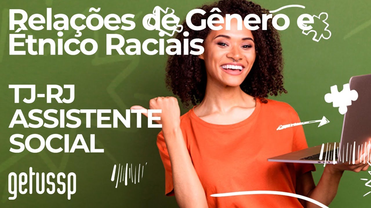 Concurso TJRJ - Assistente Social - Relações de Gênero, Intergeracionais, Étnico Raciais. 📱