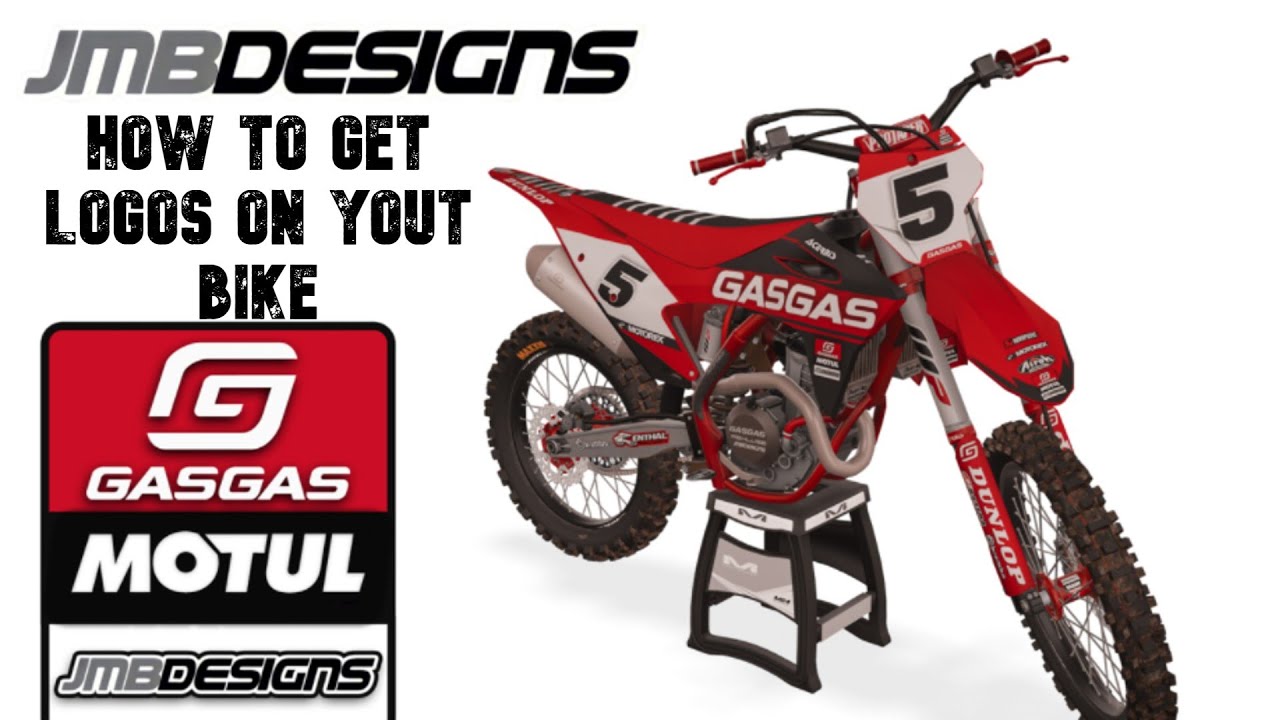 How to get Custom Logos on Bikes (MX Bikes)