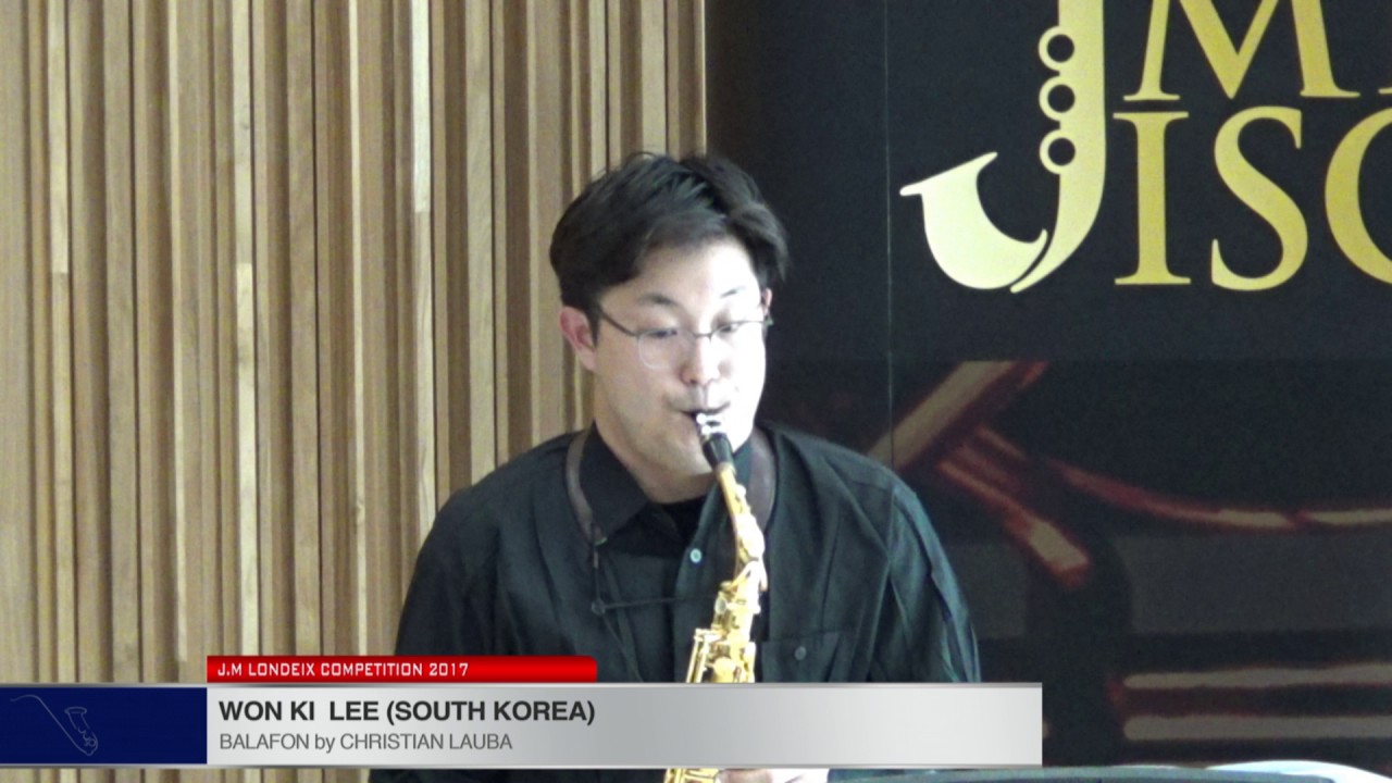 Londeix 2017 - Won Ki Lee (South Korea) - Balafon by Christian Lauba