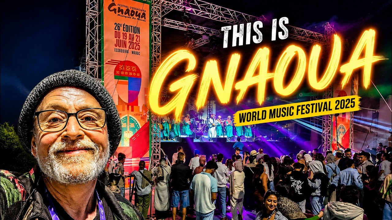 World Music in Essaouira, Morocco 2025; Gnaoua music and a whole lot more