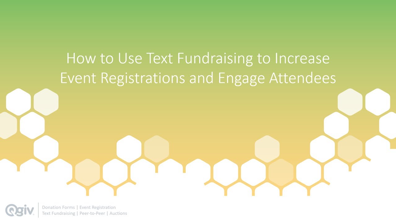 How to Use Text Fundraising to Increase Event Registrations and Engage Attendees
