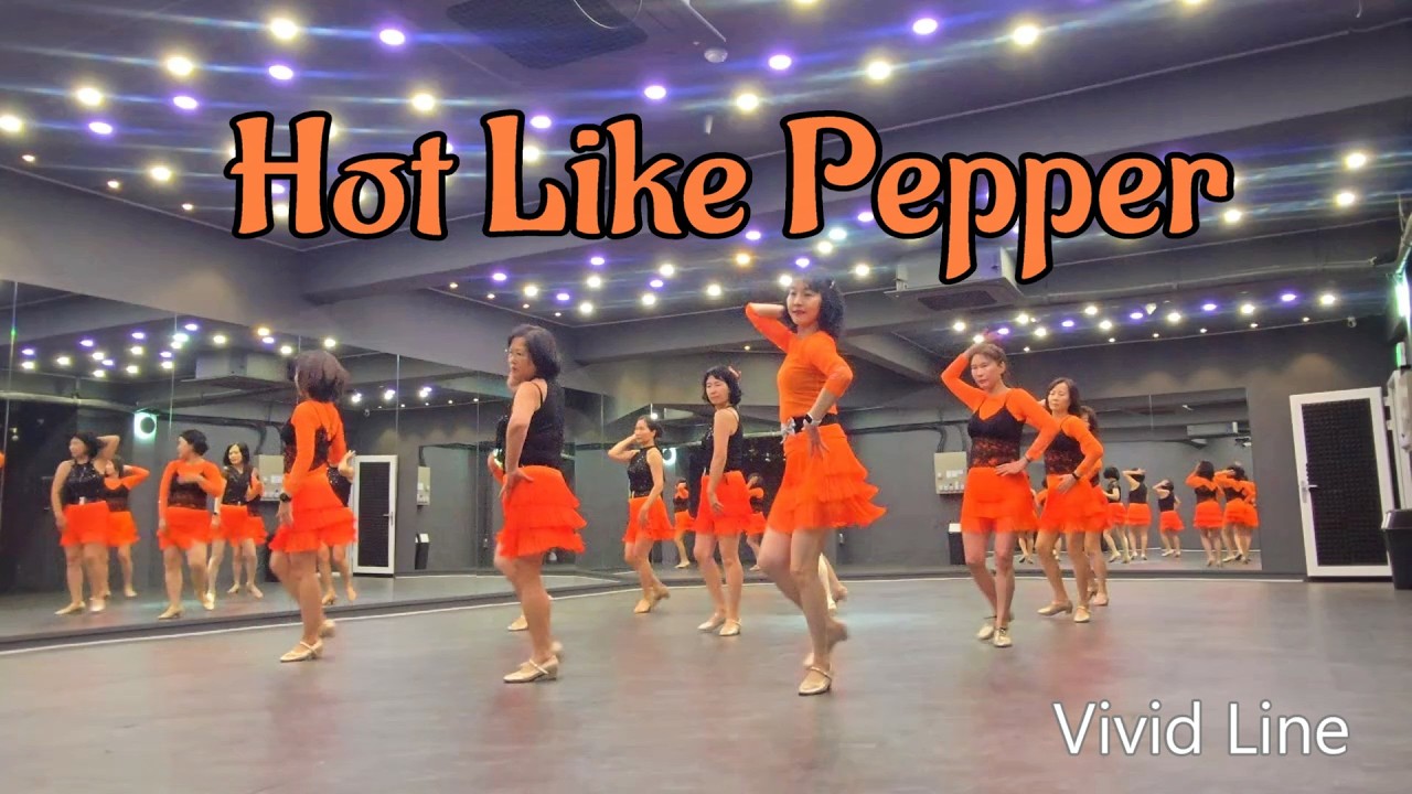 Hot Like Pepper, Easy Intermediate Linedance