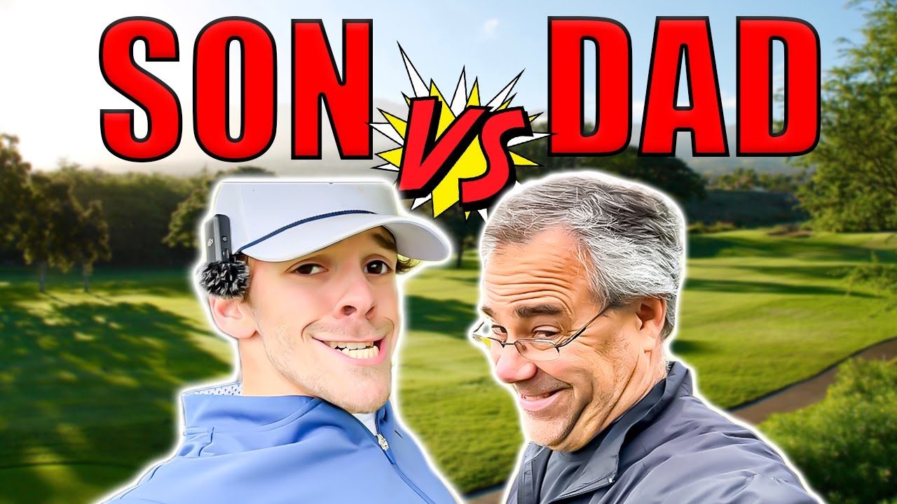 I Challenged My Dad to a 1V1 | GOLF