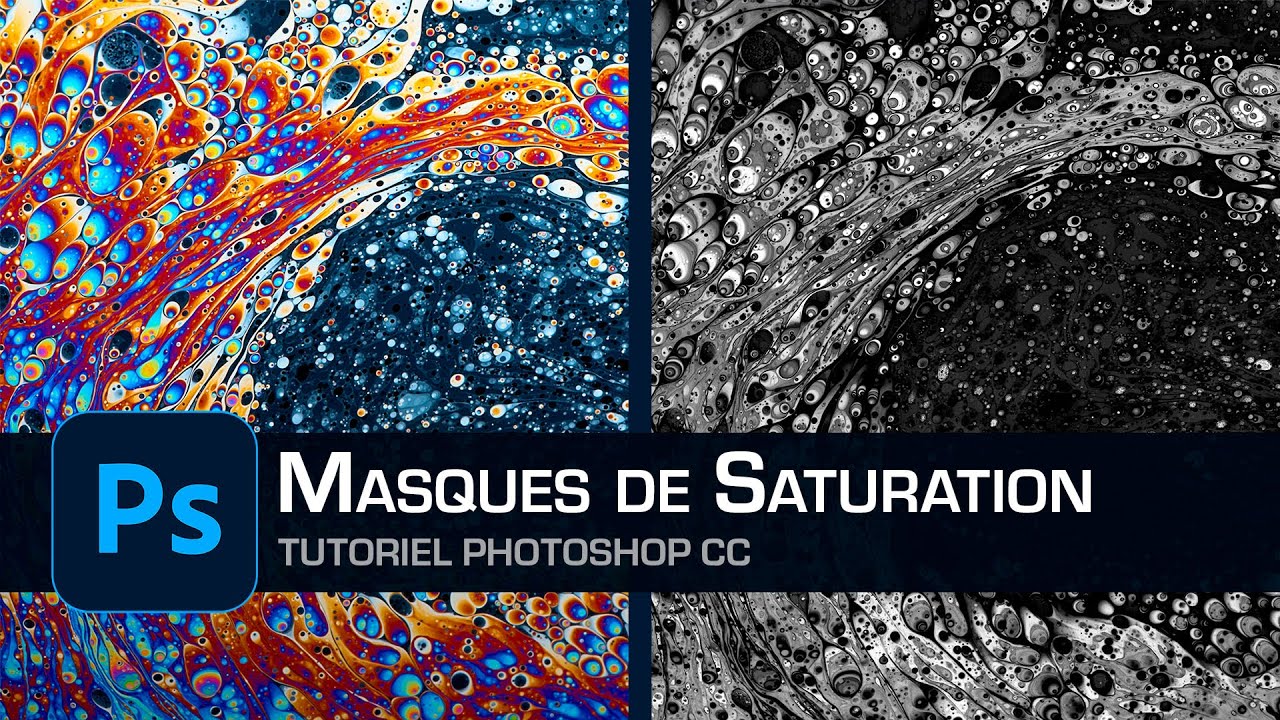 Améliorez les COULEURS avec les masques de SATURATION dans PHOTOSHOP CC.