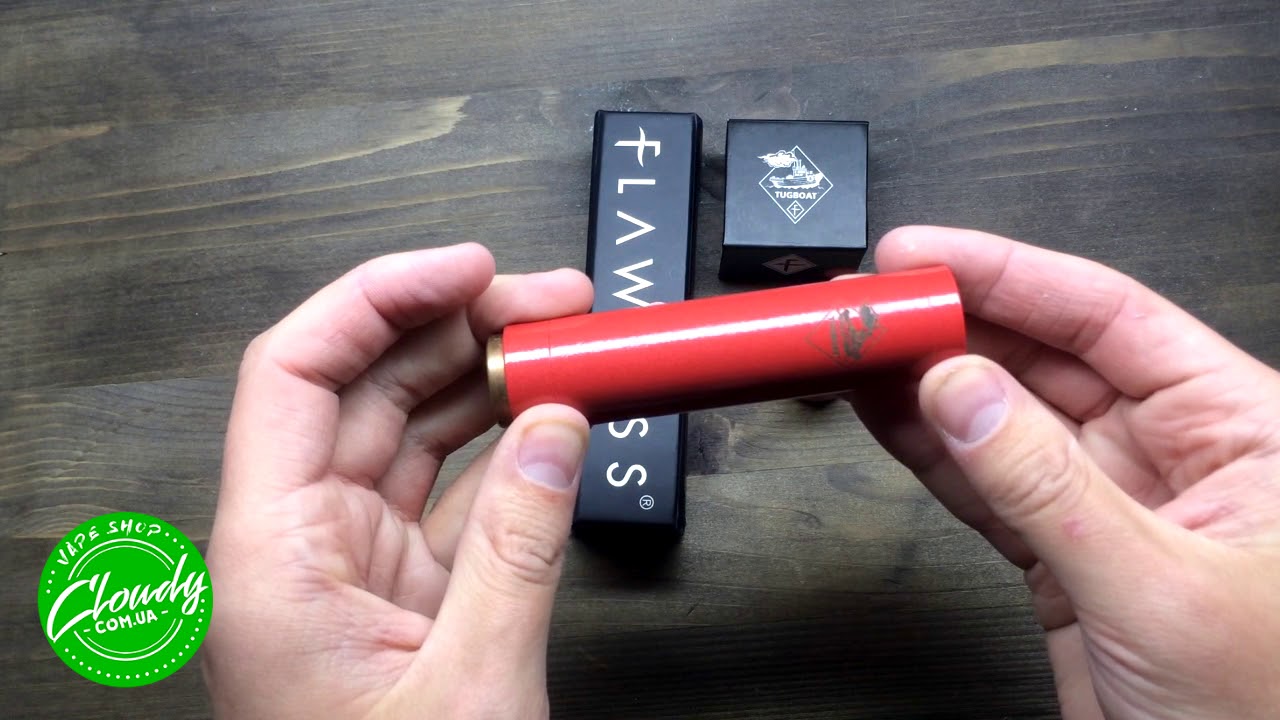 Обзор мехмода Flawless Tugboat V3 Красный