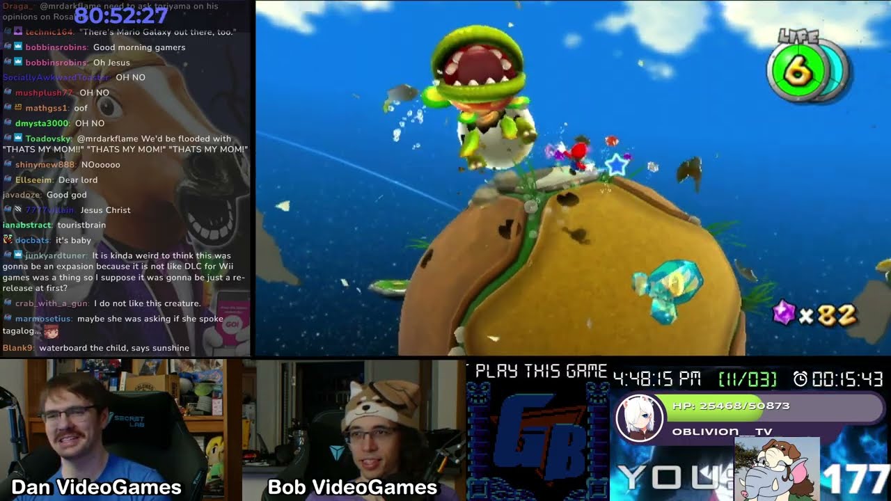 The Super Mario Galaxy 2 Deathstream [1/2] [GB13 Day #24]