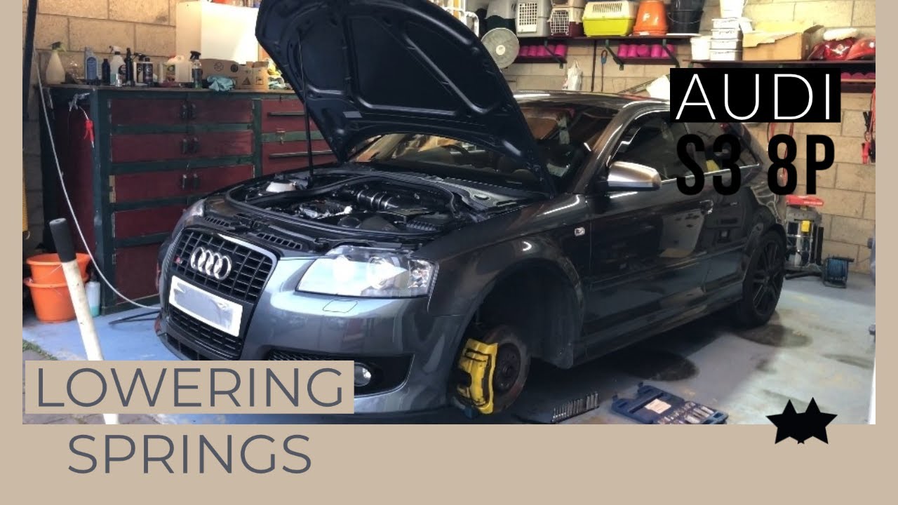 "LOWERING SPRINGS" On My Audi S3 8P