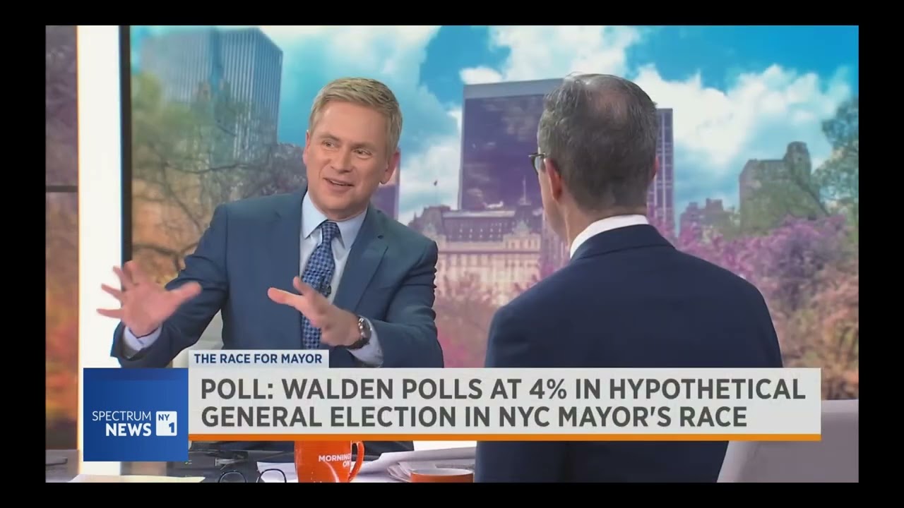 Jim Walden on Spectrum News NY1 on April 2, 2025