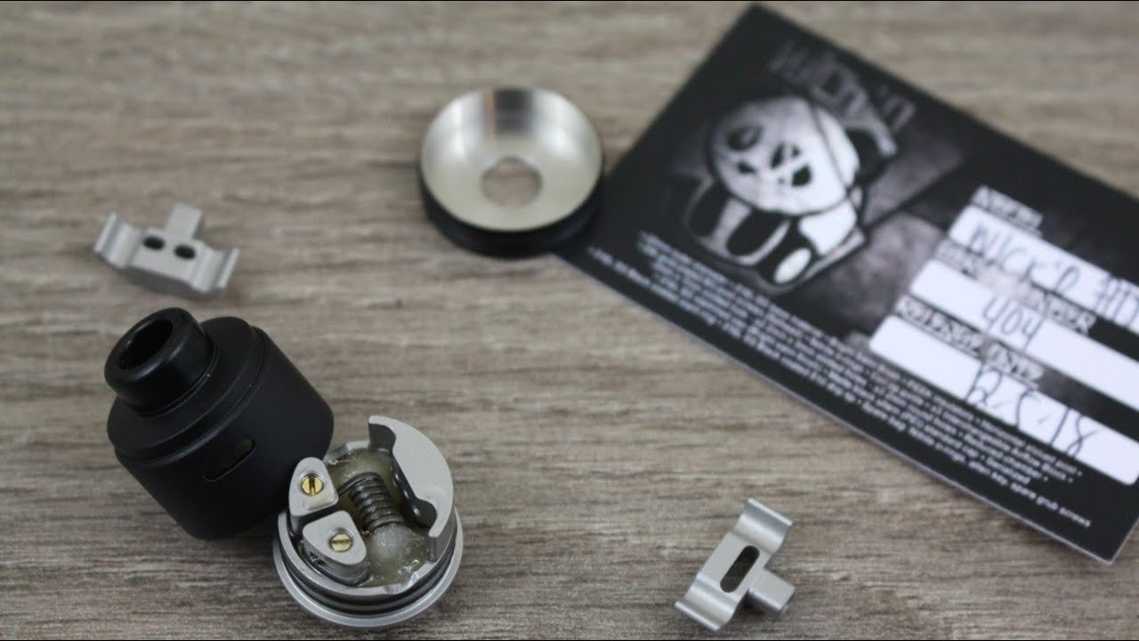WICK'D RDA. Is it really Wicked doe bro? Single coil rda and single sided airflow.