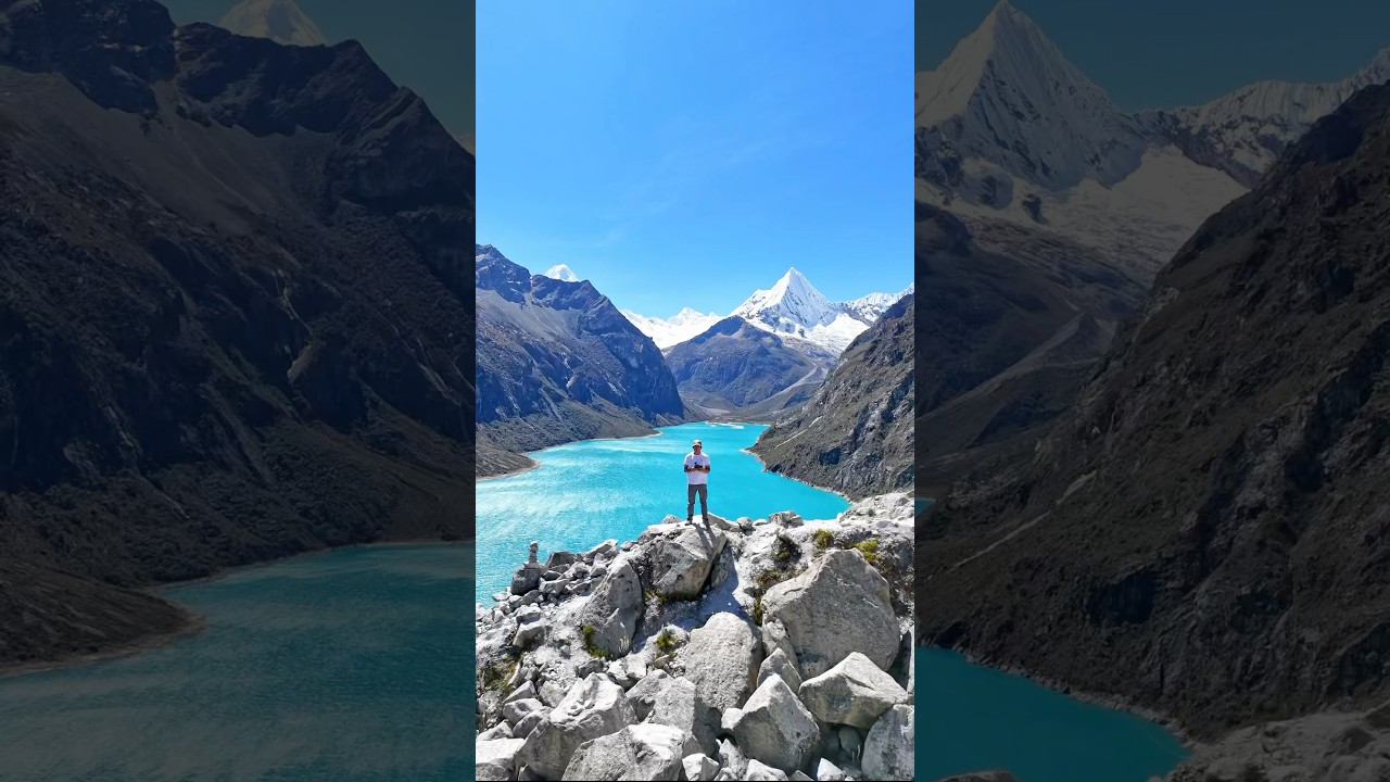 La laguna turquesa mas hermosa de Peru Paron!! 