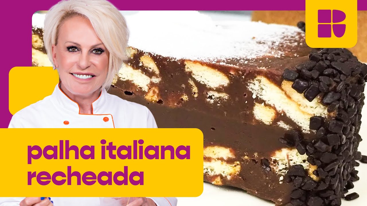 Palha italiana com 6 ingredientes! | Ana Maria Braga | Mais Voc&ecirc;