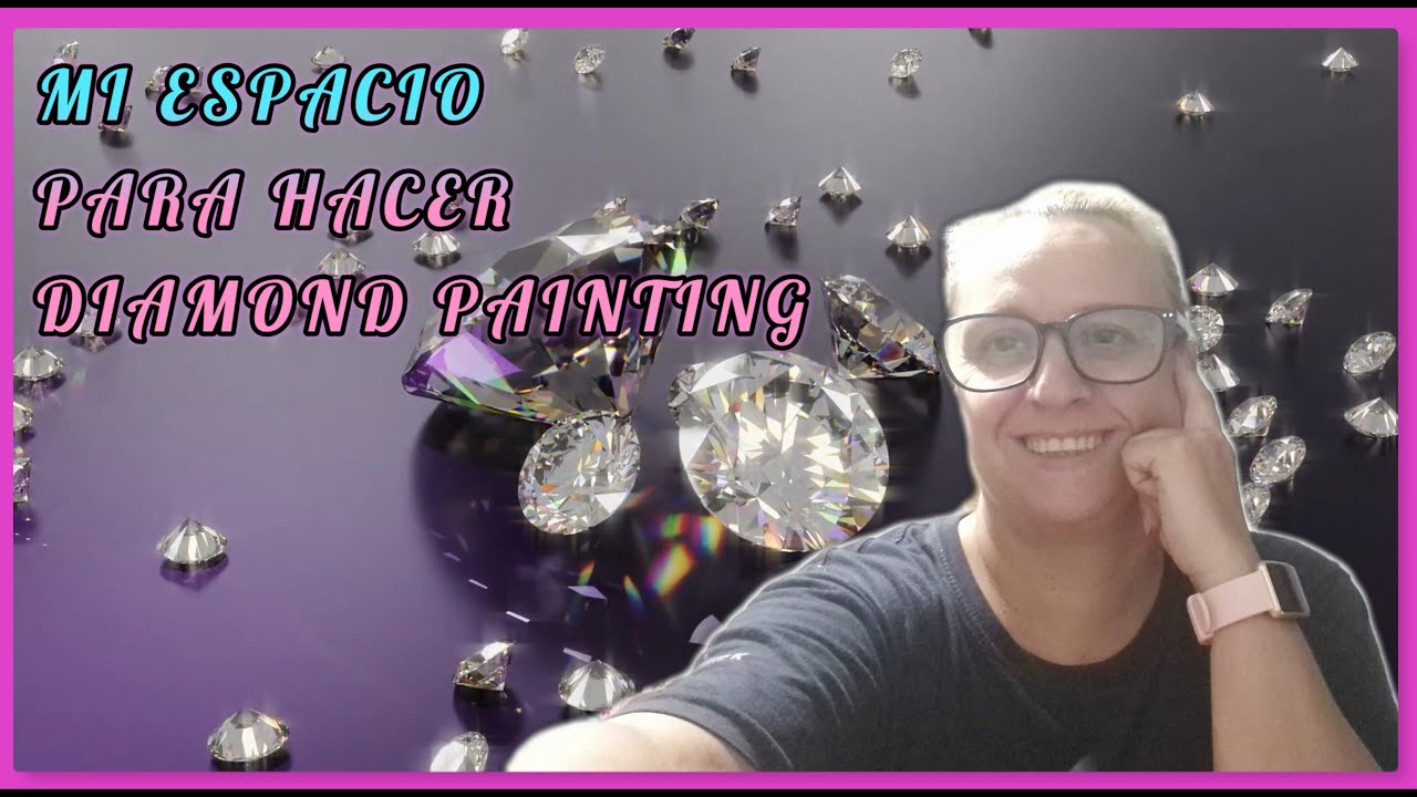 💎Como es mi espacio para hacer mis lienzos 💎 Asi compagino trabajo y pasion por el DIAMOND PAINTING