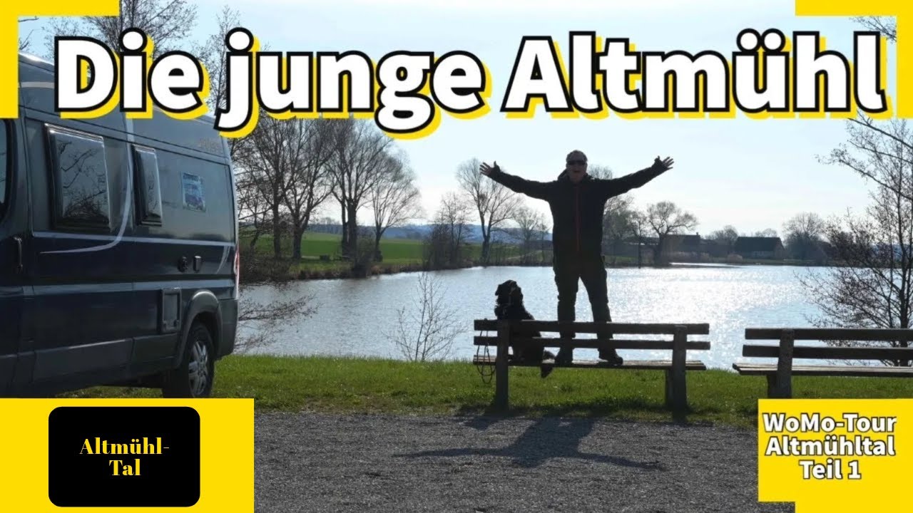Die junge Altmühl - WoMo-Tour Altmühltal Teil 1 - Von der Quelle zum Altmühlsee