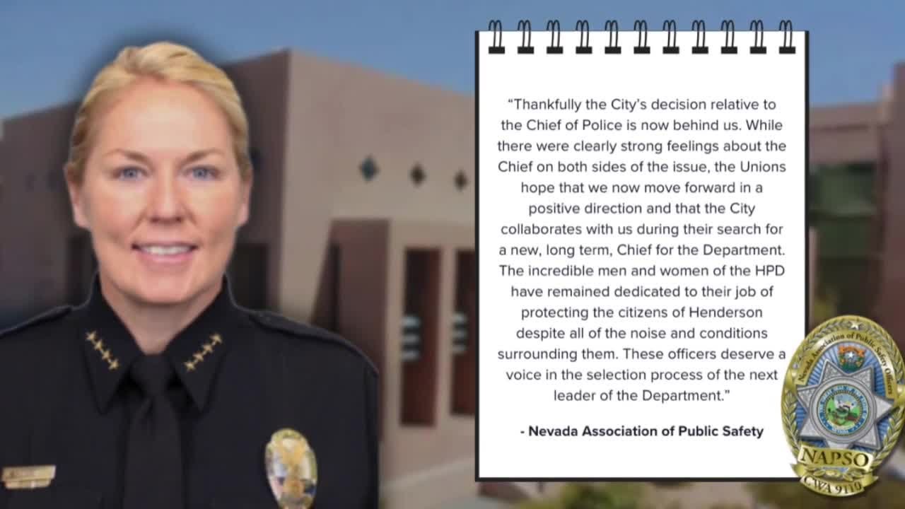 Hollie Chadwick out as chief of Henderson Police after three-week ultimatum