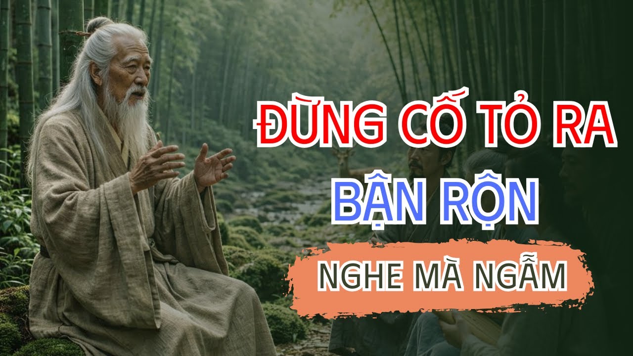 Ngừng Tỏ Ra Bận Rộn: Bài Học Đắt Giá Từ Trí Tuệ Cổ Nhân