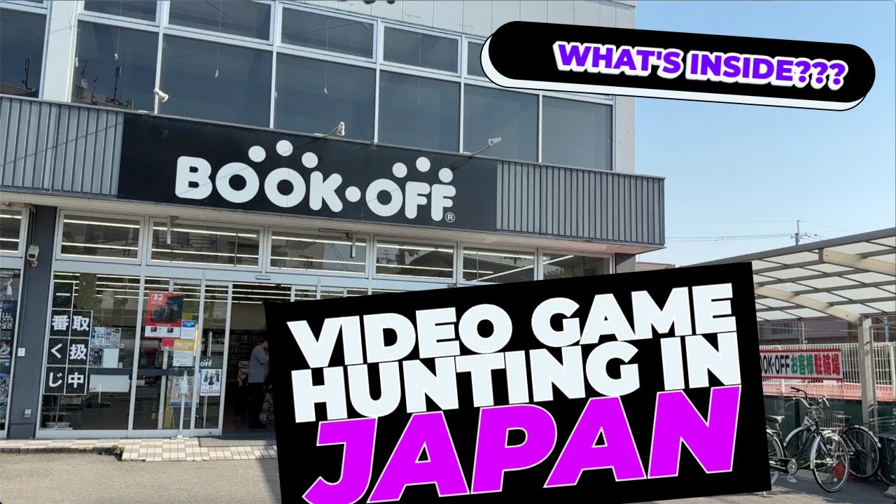 Retro Game Hunting in Japan - Used Video Games at Book Off in Kyoto, Near Arashiyama