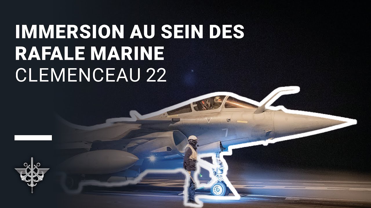 [CLEMENCEAU 22] Immersion au sein des Rafale Marine du groupe a&eacute;ronavale.