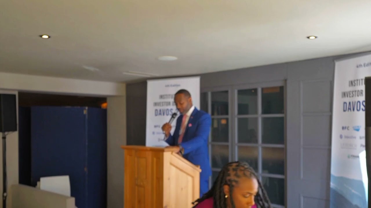 The Hon. E. David Burt, JP, MP, Premier of Bermuda at Davos 2026