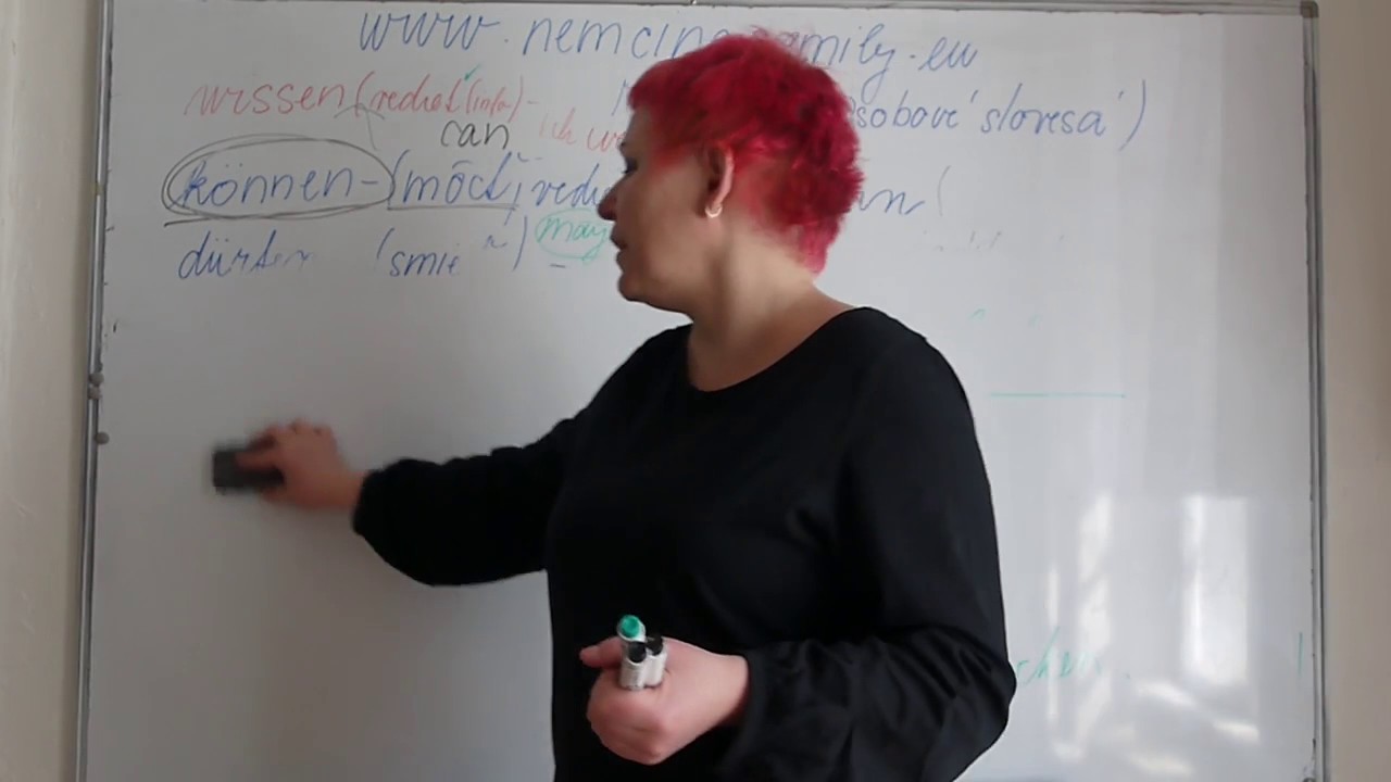 Pohovor, použitie mod. slovies