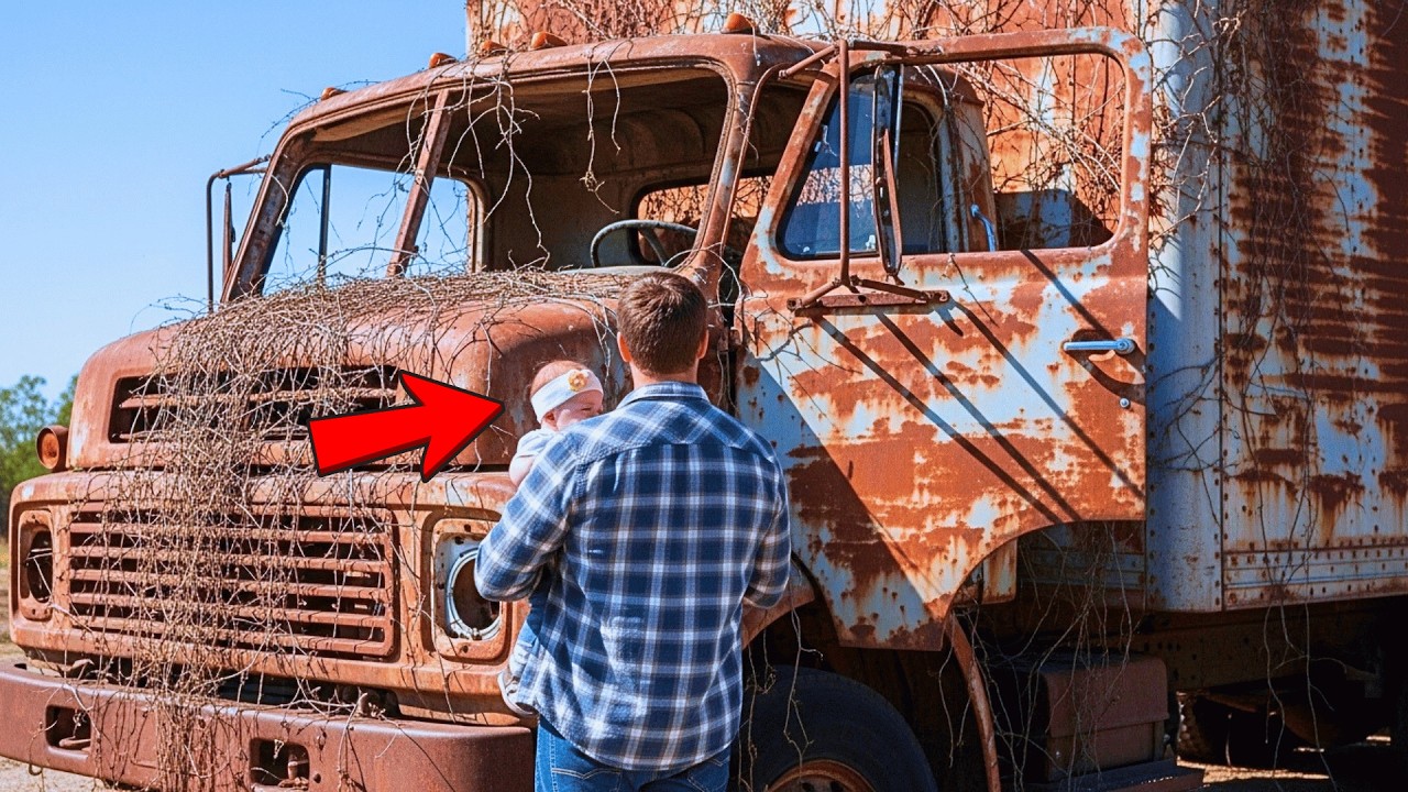 Tatăl singur s-a mutat în camionul ruginit — Dar sub scaun a găsit o geantă cu bijuterii