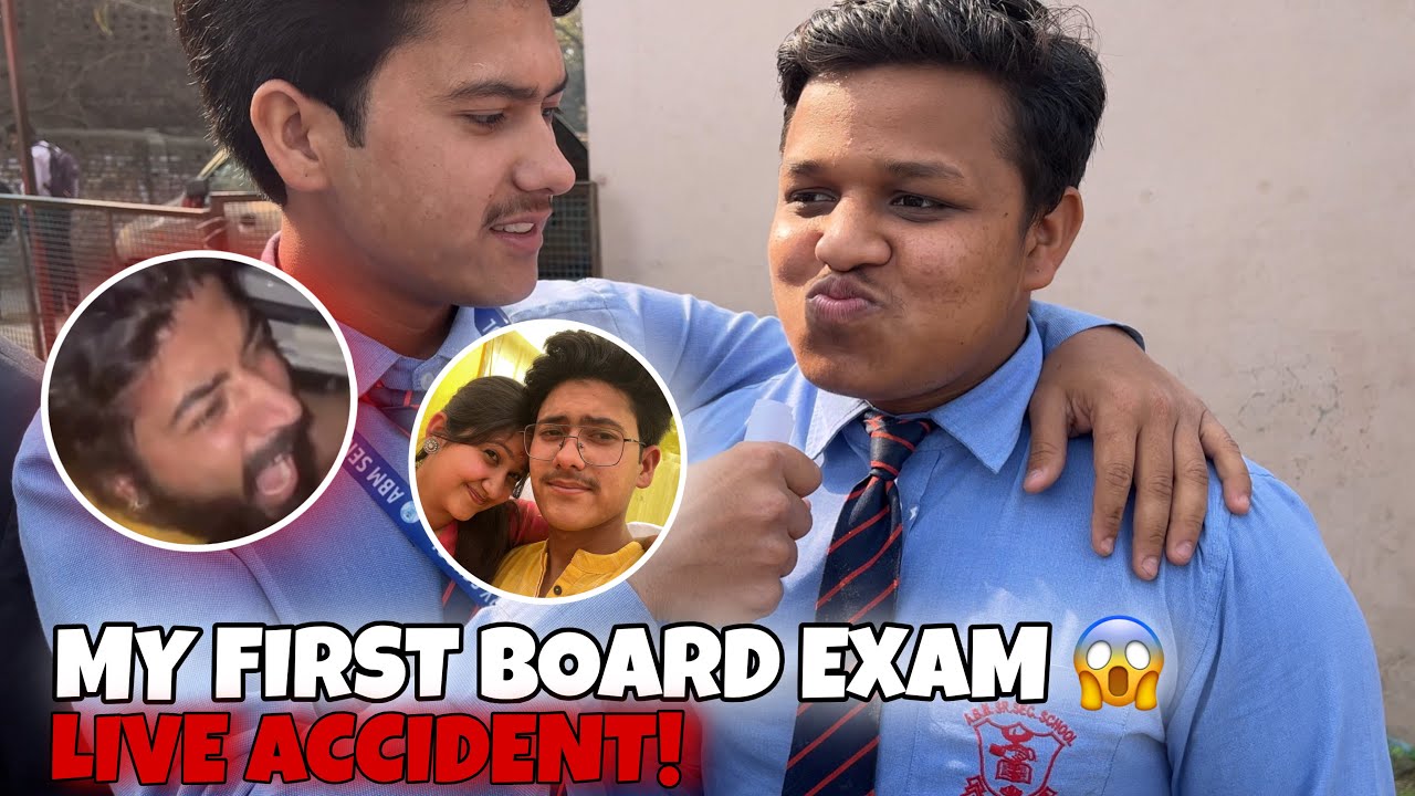 Pehla Board Exam 😱 | Anurag Dobhal Accident!