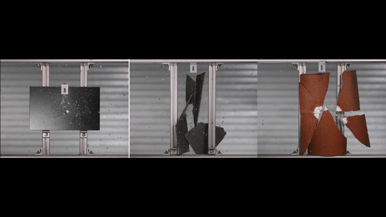 Telsa Solar Roof Tiles - Hail Testing