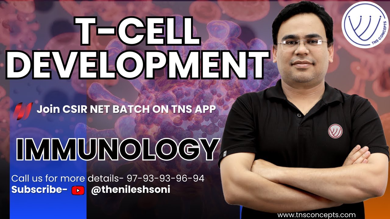 T Cell Development | Immunology | CSIR NET LIFE SCIENCE | TNS CONCEPTS
