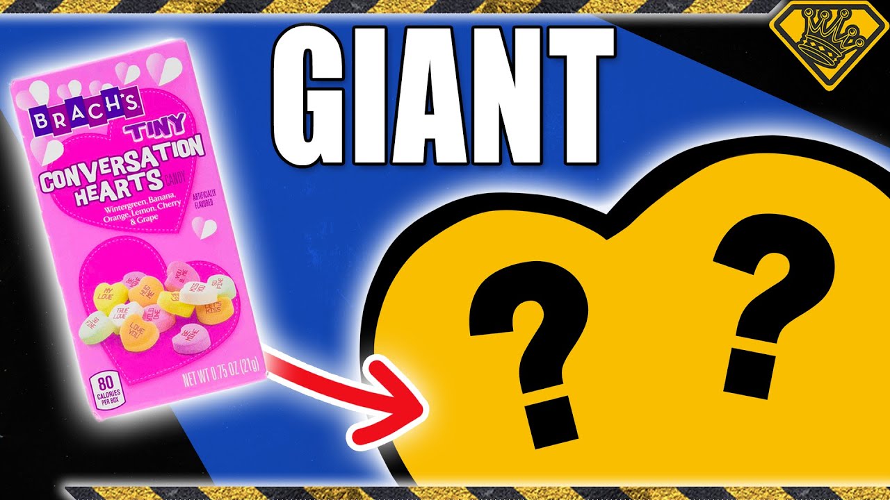 You Won't Believe How Big This Candy Heart Is!